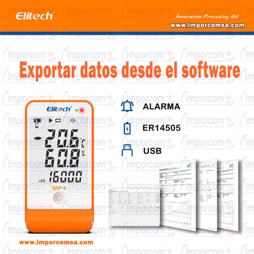 elitech gsp-6 usb