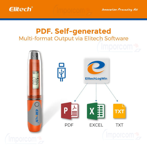 Elitech RC-51 – Registrador de Datos de Temperatura USB Reusable - Imagen 2
