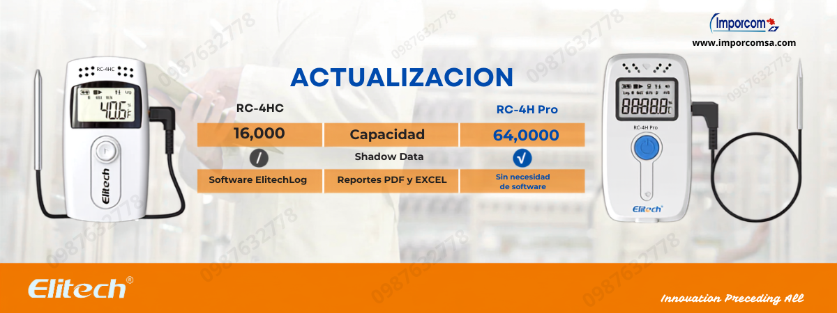 Upgrade elitech RC-4H Pro