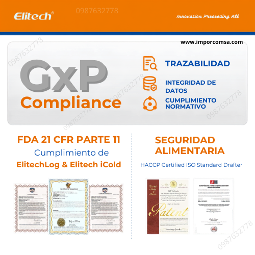 Trazabilidad con Elitech Data Loggers